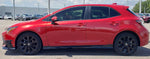 2021 Toyota Corolla Hatchback with 18 inch Gloss Black Factory Alloy Wheels