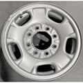 Used 17" 2011-2021 Chevrolet Silverado 3500 SRW Factory Silver Steel Wheel - 8095