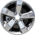 New 20" 2014-2016 Jeep Grand Cherokee Polished and Charcoal Replacement Alloy Wheel