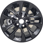 Brand New OEM 20" 2021-2022 Jeep Gladiator Gloss Black Alloy Wheel - 9262 - Factory Wheel Replacement