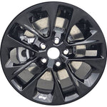 Brand New OEM 20" 2021-2022 Jeep Wrangler Gloss Black Alloy Wheel - 9262 - Factory Wheel Replacement