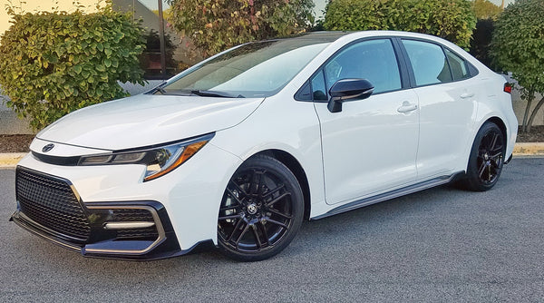 2021-2023 Toyota Corolla Apex Edition with Gloss Black 18" Factory Alloy Wheels