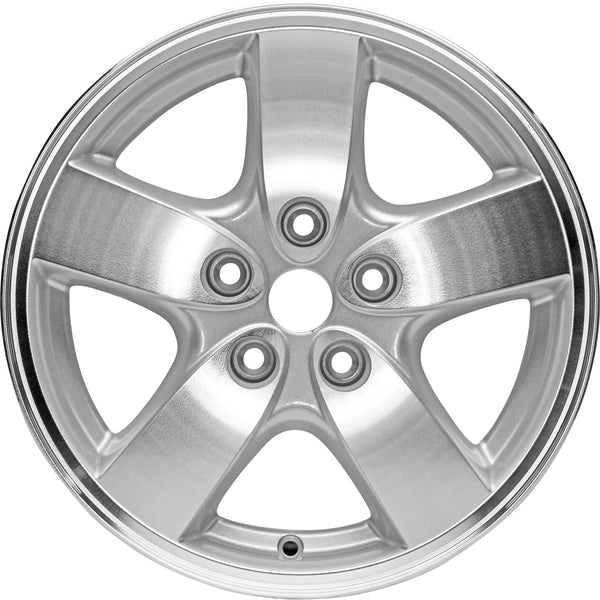 New Reproduction Center Cap for 16" 5 Spoke Alloy Wheel from 2003-2007 Dodge Grand Caravan - Factory Wheel Replacement