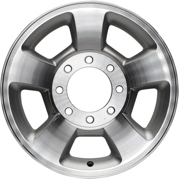 New 17" 2003-2009 Dodge Ram 3500 SRW Machined Replacement Alloy Wheel