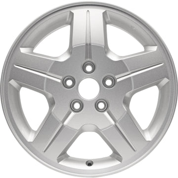 New 17" 2007-2009 Dodge Caliber Replacement All Silver Alloy Wheel - 2287