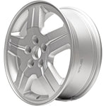 New 17" 2007-2009 Dodge Caliber Replacement All Silver Alloy Wheel - 2287 - Factory Wheel Replacement