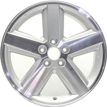 New 18" 2008-2014 Dodge Avenger Machined Silver Replacement Alloy Wheel - 2309
