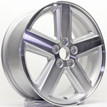 New 18" 2008-2014 Dodge Avenger Machined Silver Replacement Alloy Wheel