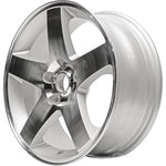 New 17" 2008-2010 Dodge Challenger Machined Replacement Alloy Wheel - 2325 - Factory Wheel Replacement