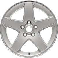 New 17" 2006-2010 Dodge Charger RWD All Silver Replacement Wheel