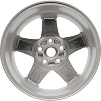 New 17" 2006-2010 Dodge Charger RWD All Silver Replacement Wheel