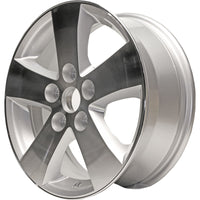 New 17" 2009-2018 Dodge Journey Machined Replacement Alloy Wheel - Factory Wheel Replacement