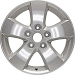 New 17" 2009-2018 Dodge Journey All Silver Replacement Alloy Wheel - Factory Wheel Replacement