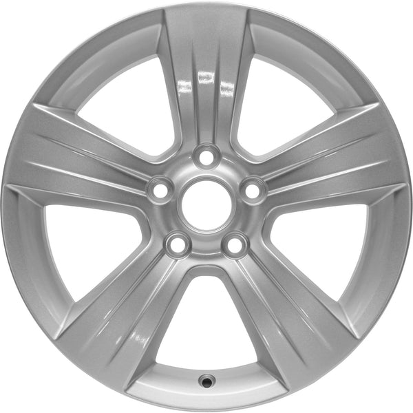 New 17" 2011-2017 Jeep Patriot Silver Replacement Alloy Wheel - 2380 - Factory Wheel Replacement