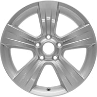 New 17" 2007-2012 Dodge Caliber Silver Replacement Alloy Wheel - Factory Wheel Replacement