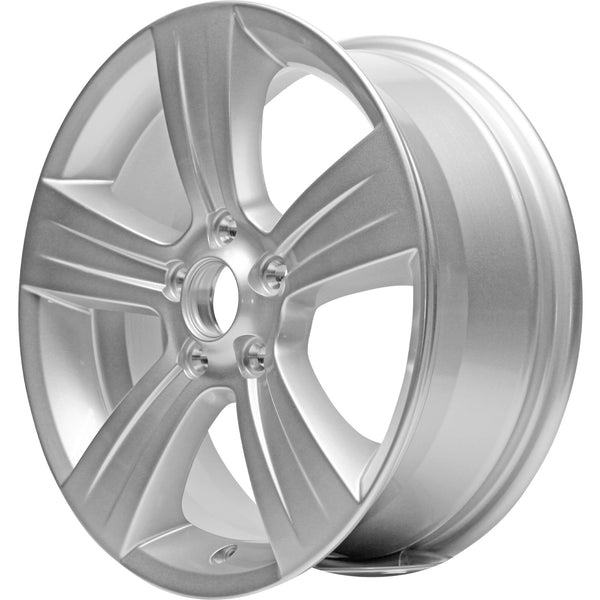 New 17" 2011-2017 Jeep Patriot Silver Replacement Alloy Wheel - 2380 - Factory Wheel Replacement