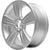 New 17" 2007-2012 Dodge Caliber Silver Replacement Alloy Wheel - Factory Wheel Replacement