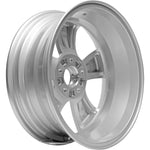 New 17" 2007-2012 Dodge Caliber Silver Replacement Alloy Wheel - Factory Wheel Replacement