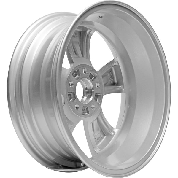 New 17" 2007-2012 Dodge Caliber Silver Replacement Alloy Wheel - Factory Wheel Replacement