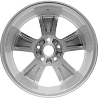 New 17" 2011-2017 Jeep Patriot Silver Replacement Alloy Wheel - 2380 - Factory Wheel Replacement