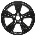 New 17" 2014-2017 Jeep Patriot Black Replacement Alloy Wheel - 2380 - Factory Wheel Replacement