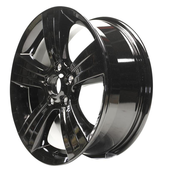 New 17" 2014-2017 Jeep Patriot Black Replacement Alloy Wheel - 2380 - Factory Wheel Replacement