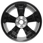 New 17" 2014-2017 Jeep Patriot Black Replacement Alloy Wheel - 2380 - Factory Wheel Replacement