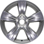 New 17" 2015-2017 Jeep Compass Polished and Charcoal Replacement Alloy Wheel - Factory Wheel Replacement