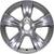 New 17" 2015-2017 Jeep Compass Polished and Charcoal Replacement Alloy Wheel - Factory Wheel Replacement