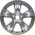New 17" 2015-2017 Jeep Patriot Polished and Charcoal Replacement Alloy Wheel - 2380