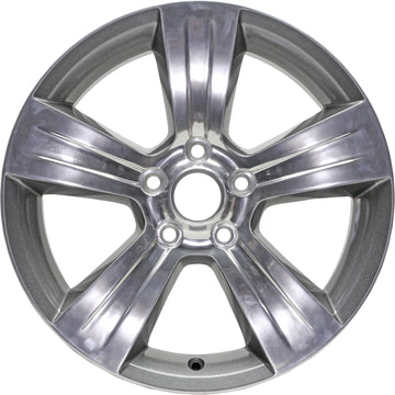 New 17" 2015-2017 Jeep Patriot Polished and Charcoal Replacement Alloy Wheel - 2380