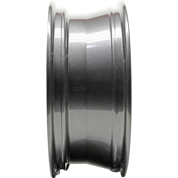 New 17" 2015-2017 Jeep Patriot Polished and Charcoal Replacement Alloy Wheel - 2380 - Factory Wheel Replacement