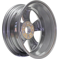New 17" 2015-2017 Jeep Compass Polished and Charcoal Replacement Alloy Wheel - Factory Wheel Replacement