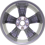 New 17" 2015-2017 Jeep Compass Polished and Charcoal Replacement Alloy Wheel - Factory Wheel Replacement