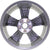 New 17" 2015-2017 Jeep Compass Polished and Charcoal Replacement Alloy Wheel - Factory Wheel Replacement