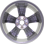 New 17" 2015-2017 Jeep Patriot Polished and Charcoal Replacement Alloy Wheel - 2380 - Factory Wheel Replacement