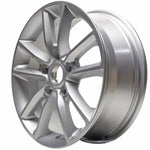 New 17" 2011-2018 Dodge Journey All Silver Replacement Alloy Wheel - 2399 - Factory Wheel Replacement