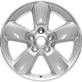 New 20" 2013-2018 Dodge Ram 1500 Silver Replacement Alloy Wheel - 2451, 2495