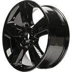 New 20" 2013-2018 Dodge Ram 1500 Gloss Black Replacement Alloy Wheel - 2451, 2495 - Factory Wheel Replacement