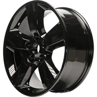 New 20" 2019 Dodge Ram 1500 Classic Black Replacement Alloy Wheel - 2451, 2495 - Factory Wheel Replacement