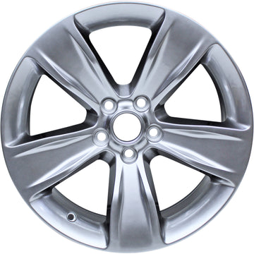 New 18" 2015-2020 Dodge Challenger RWD Hyper Silver Replacement Alloy Wheel - 2521
