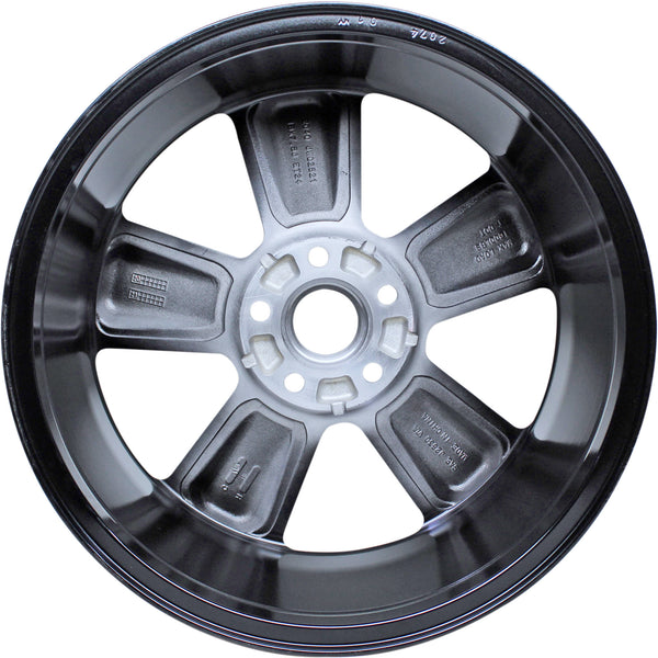 New 18" 2015-2019 Dodge Charger RWD Hyper Silver Replacement Alloy Wheel - 2521 - Factory Wheel Replacement