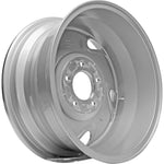 New 17" 1997-2000 Ford Expedition Machine Silver Replacement Alloy Wheel - Factory Wheel Replacement