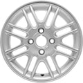 New 15" 2000-2011 Ford Focus All Silver Replacement Alloy Wheel - 3367