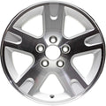 New 16" 2005 Ford Explorer Machine Silver Replacement Alloy Wheel