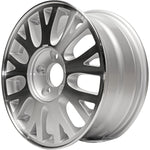 New 16" 2003-2011 Ford Crown Victoria Machined Silver Replacement Wheel - Factory Wheel Replacement