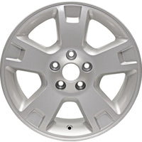 New 17" 2002-2005 Ford Explorer All Silver Replacement Alloy Wheel - Factory Wheel Replacement