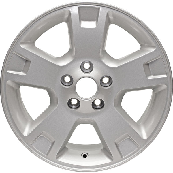 New 17" 2002-2005 Ford Explorer All Silver Replacement Alloy Wheel - Factory Wheel Replacement