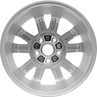 New 16" 2005-2009 Ford Mustang Machine Silver Replacement Alloy Wheel - Factory Wheel Replacement