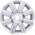 New 17" 2007-2009 Lincoln MKZ Machined/Silver Replacement Alloy Wheel - 3656